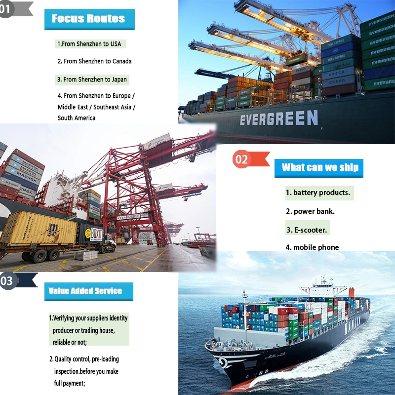 International Freight Forwarding/Air Shippingt/Ocean Freight Logistics Service From China to USA/Canada / Japan / European Countries/Southeast Asia